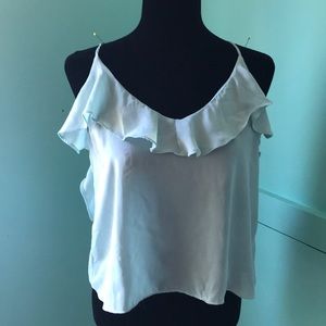 Adorable mint blouse !